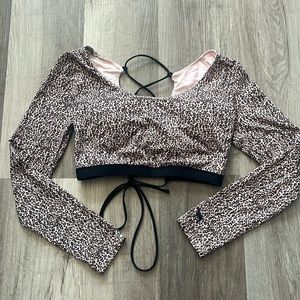 Victoria Secret PINK long sleeve swim top
